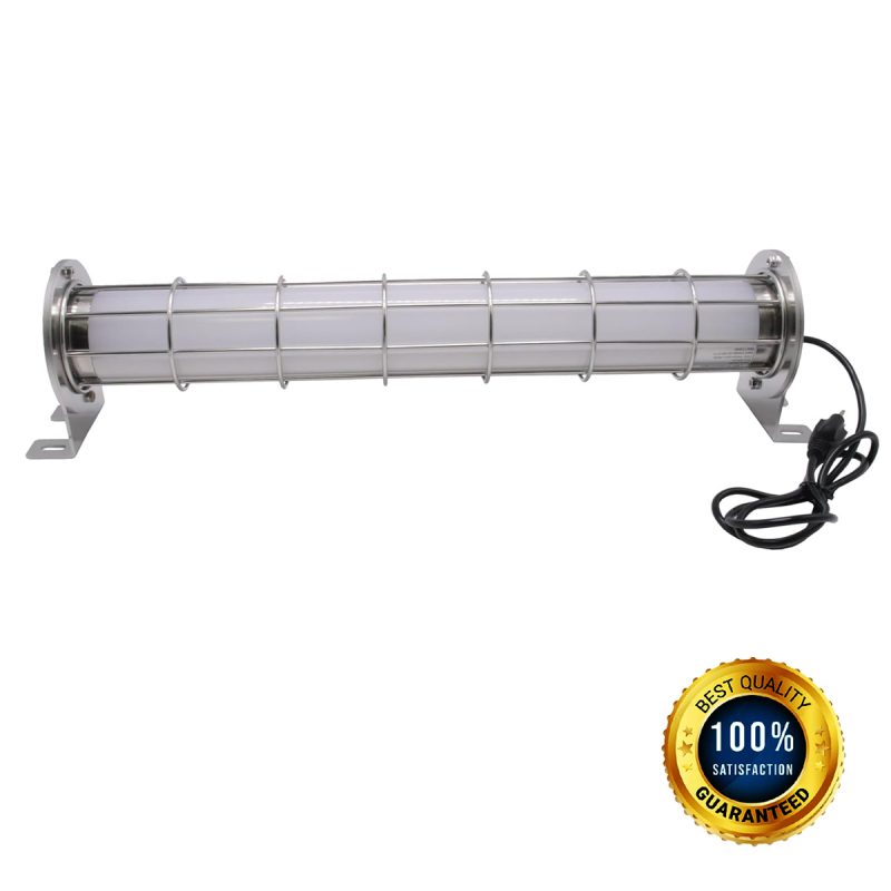 ALFA1 TRI Explosion Proof LED Light System, Military Grade Stainless Steel, 20W, 2400LM, 24inch, 20-30°C to 50°C Temperature Range, 5-Year Warranty - 20 Watt