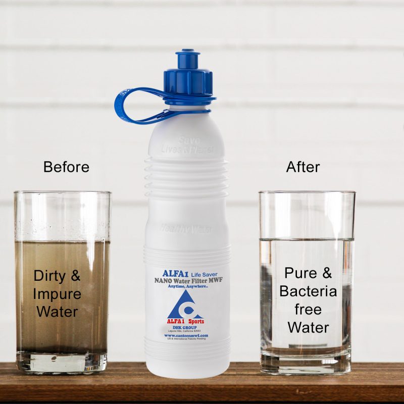 ALFA1 Water Filter Bottle MWF, M01 - Image 2